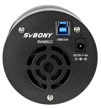 Астрокамера SVBONY SV405CC з охолодженням — кольорова камера для астрофотографії, сенсор Sony IMX294, 11.7 МП