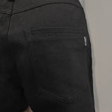 Шорти Azuri жіночі з бавовни з високою посадкою S чорні, фото 6