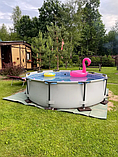 Каркасні басейни 305х76 см з фільтром та насосом, Каркасний басейн Intex для заміського будинку, фото 8