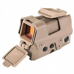 Приціл коліматорний SIG SAUER ROMEO8T, 1x38 мм 2.0 MOA Dot / 65 MOA Circle  Red Dot Sight, Колір: FDE, SOR81003