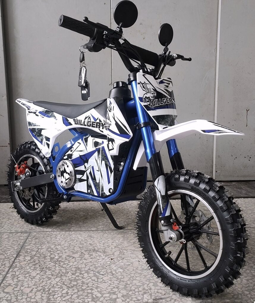 Електричний мотоцикл-пітайк на акумуляторі для дітей і підлітків Billgery BLG-036078 1000 Вт, 36 В, 30 км/год, фото 1