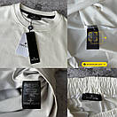 Костюм чоловічий літній білий футболка та шорти фірмовий Stone Island (Стон Айленд), фото 5