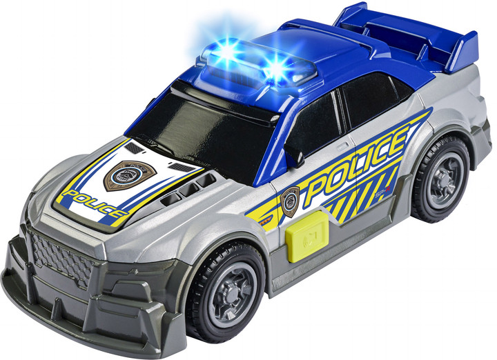 Автомобіль Dickie Toys Поліція з відкривним багажником, звуковим та світловим ефектом 15 см
