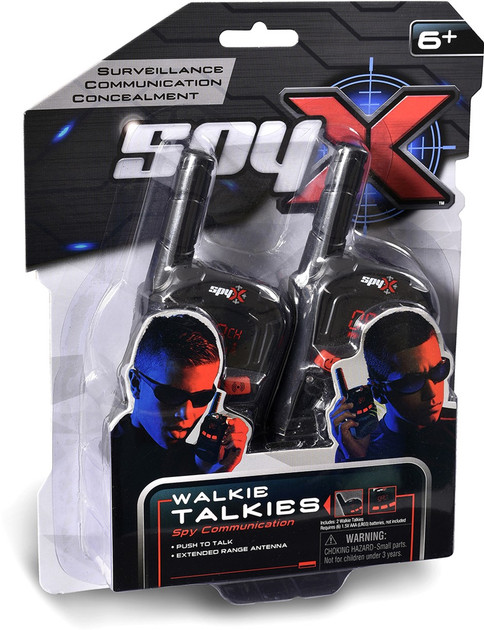 Шпигунські рації SpyX Чорні 2 шт