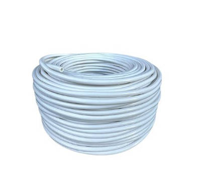 Мікротрубка 8х5 мм, біла, трубка ПВХ з підвищеним захистом від ультрафіолету, Presto-PS