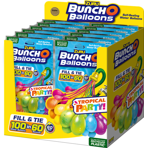 Ігровий набір Bunch O Balloons Водні кульки Тропік 100 шт