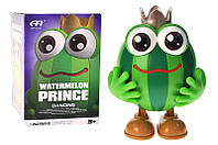 Танцюючий Кавун зі світлом і музикою в коробці R17 р.16,5*11,2*11,2см