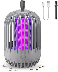 РОЗПРОДАЖ УФ пастка для комах Mosquito Killer Lamp BG-004 від USB
