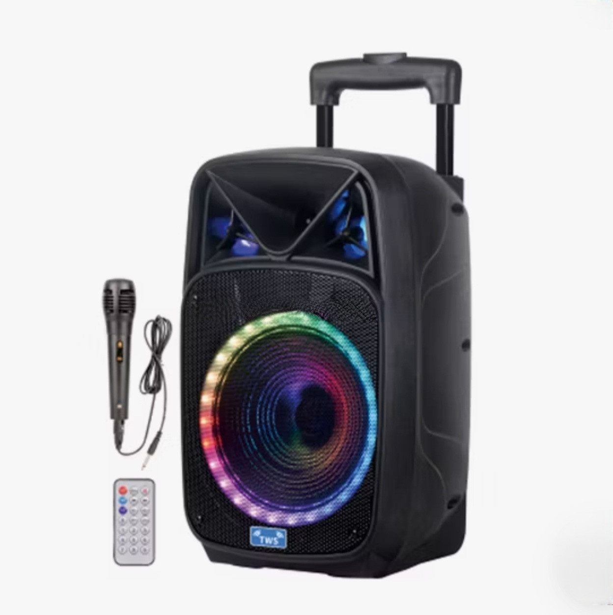 Блютуз караоке колонка з бездротовим мікрофоном RX Q87, фото 1