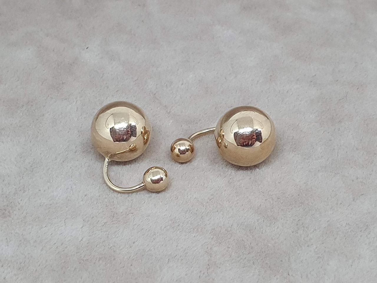 Золоті сережки. 210336_12_Л, фото 1