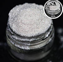 Харчовий блиск глітер VEIL 5 гр кандурин білий