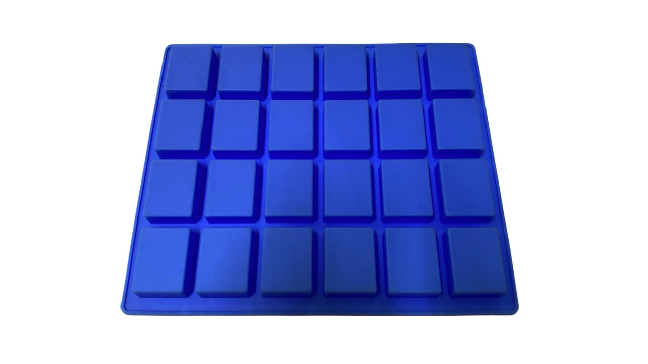 Форма силіконова для євродесертів Брускі з 24 шт., фото 1