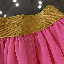 Дитяча спідниця з фатину кольору барбі Five Stars 10987-122р, фото 5