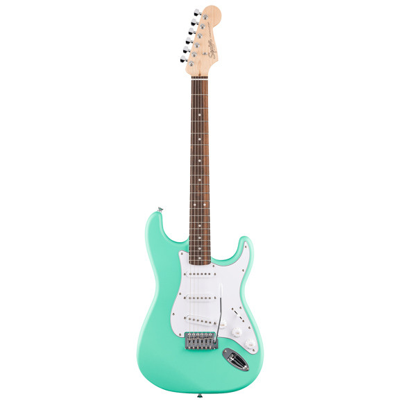 Електрогітара SQUIER DEBUT STRATOCASTER LRL SEA FOAM GREEN, фото 1