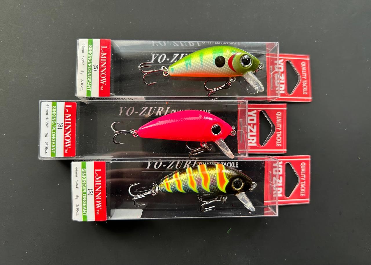 Воблер Columbia L-MINNOW 44, 44 мм, 5 г (набір 3шт) | Японська якість, фото 1