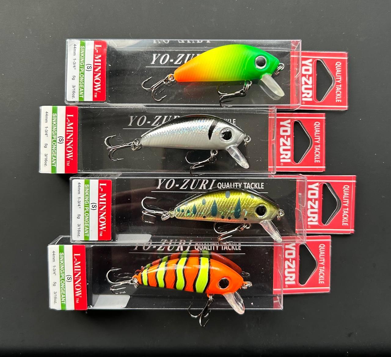 Воблер Columbia L-MINNOW 44, 44 мм, 5 г (набір 4шт) | Японська якість, фото 1