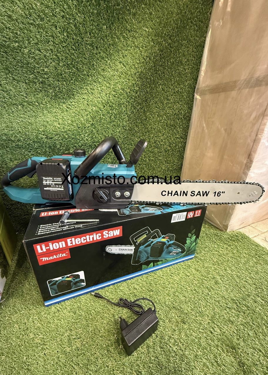 Акумуляторна ланцюгова пилка Makita DUC CS-4002 (48V, 6Ah). АКБ пила Макіта
