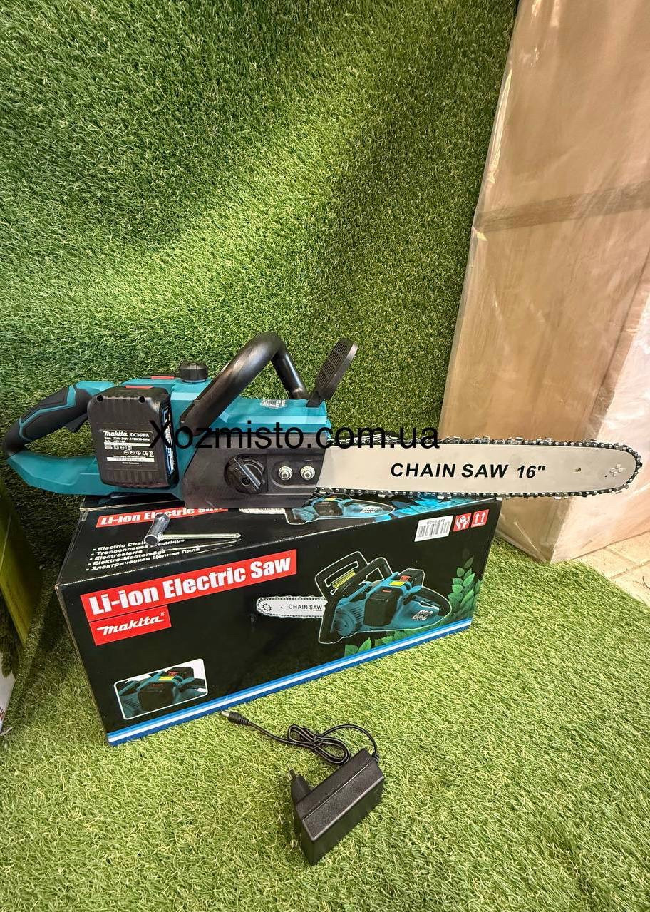 Акумуляторна ланцюгова пилка Makita DUC CS-4002 (48V, 6Ah). АКБ пила Макіта