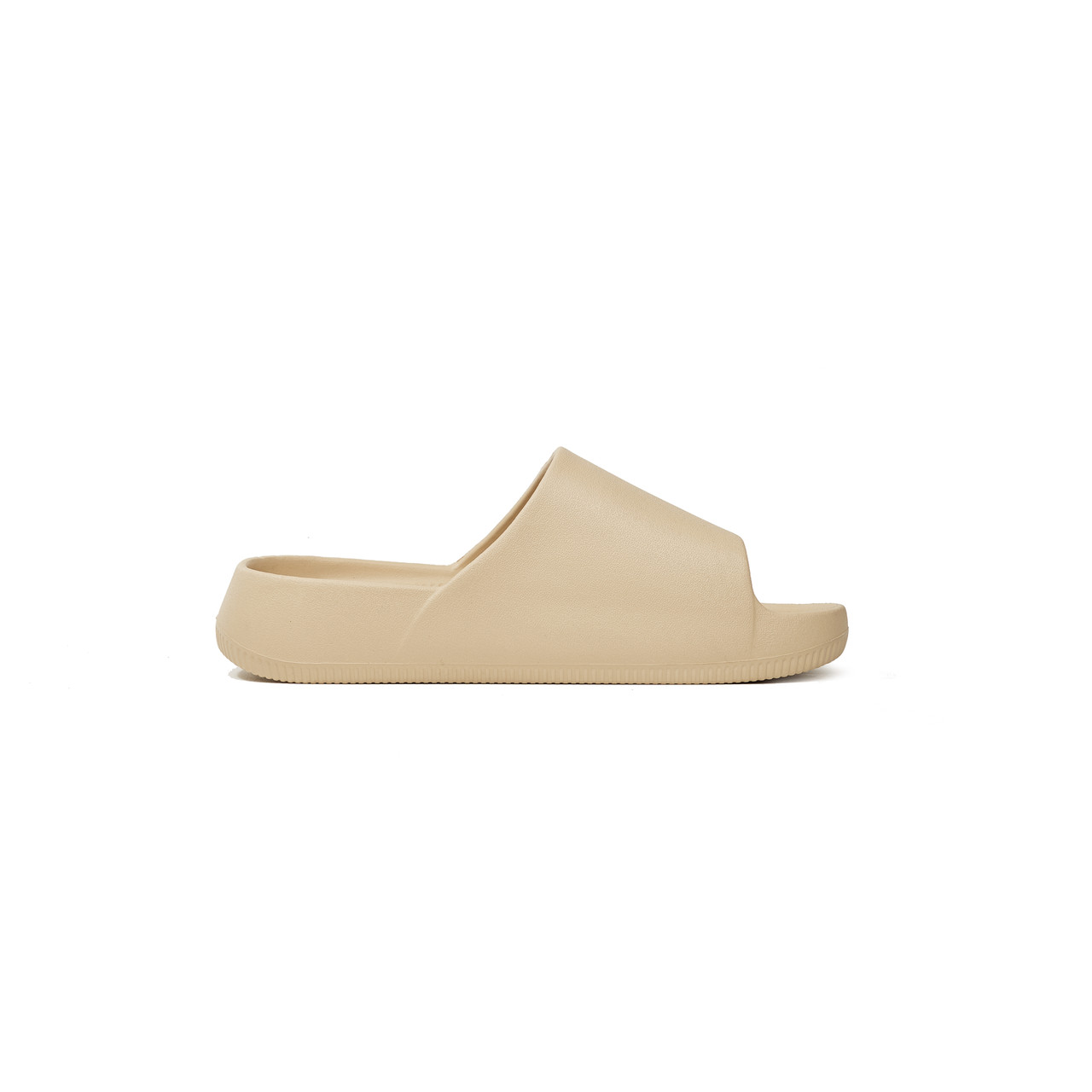 Чоловічі стильні сланці Nike Calm Slide Light Beige (бежеві) модні літні шльопанці 5003 Найк топ, фото 1