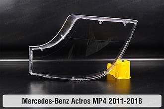 Скло фари Mercedes-Benz Actros MP4 (2011-2018) ліве