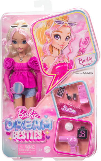 Лялька Barbie Малібу Dream Besties