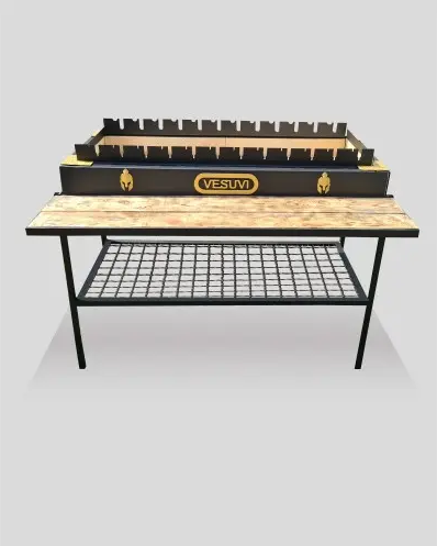 Професійний мангал Центуріон з 2 рівневою теплоізольованою жаровнею, фото 1