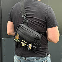 Чоловіча месенджер тактична сумка через плече