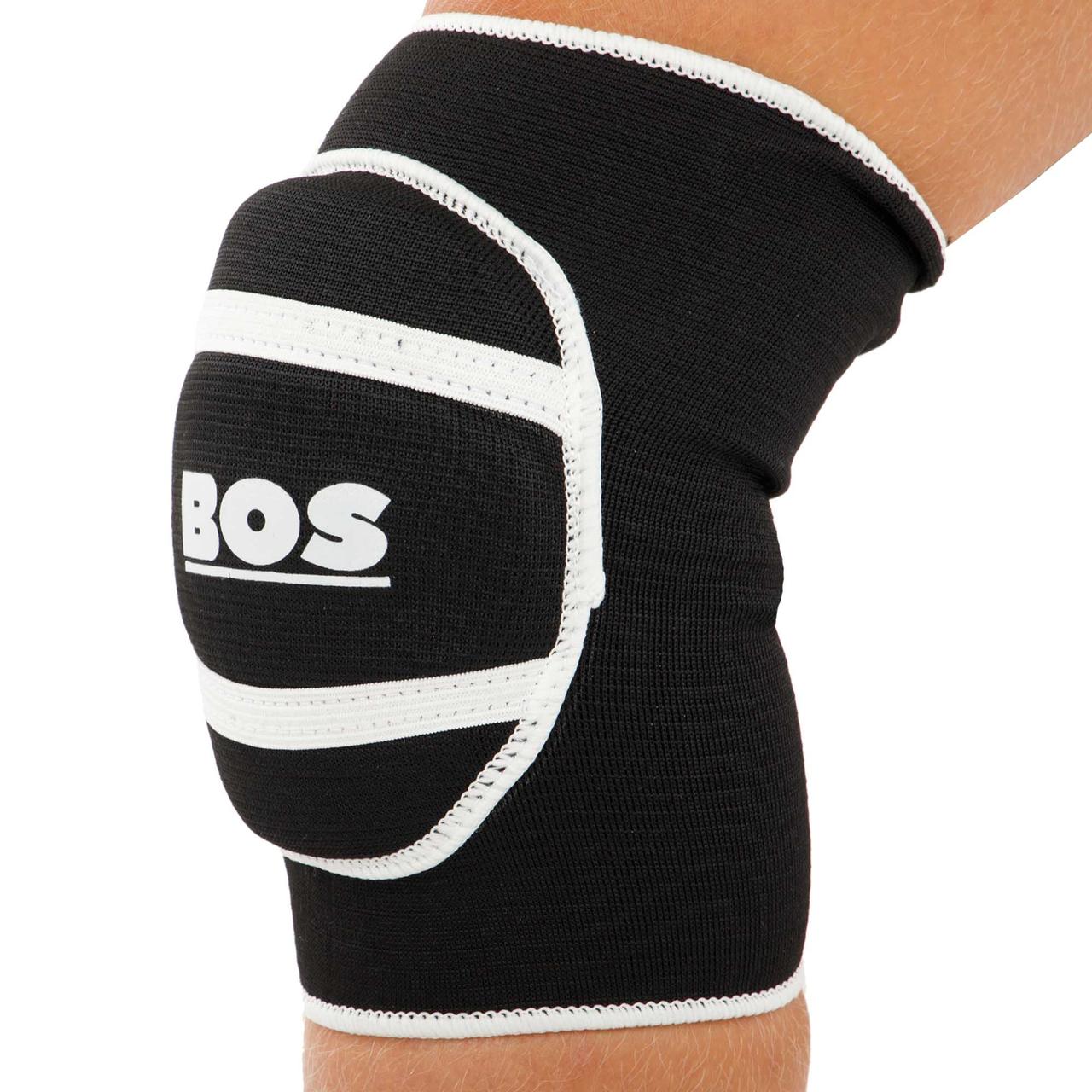 Наколінники волейбольні підліткові BOS VL-8456 M чорний, фото 1