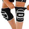 Наколінники волейбольні підліткові BOS VL-8456 M чорний, фото 4