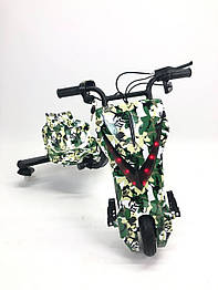 Windtech Crazy Bug 500W Камуфляж Дріфткар триколісний