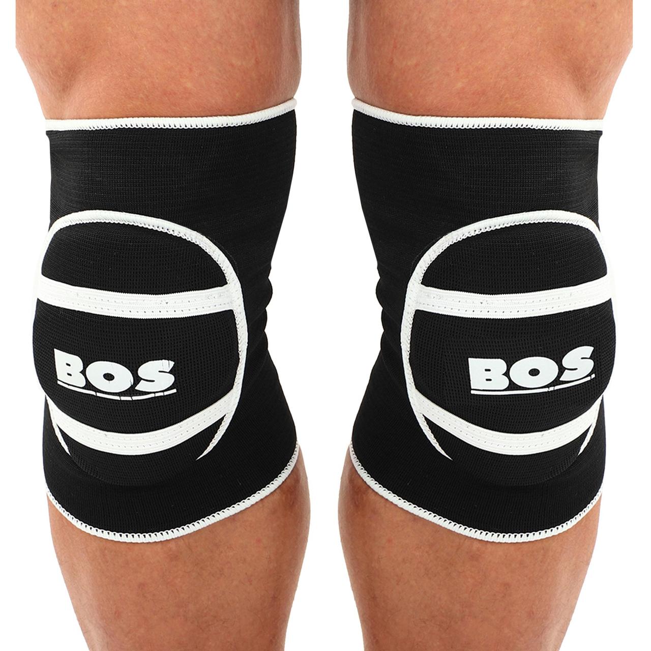 Наколінники волейбольні BOS VL-8456 розмір XL чорний, фото 1