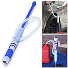 Насос для перекачування рідин на батарейках Oil pump/ Автоматичний насос для перекачування палива, оливи, води, фото 2