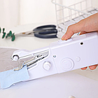 Ручна швейна машинка, на батарейках, Handy stitch (WJ-07)/ Портативна мінімашинка для шиття, фото 6