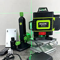 Лазерний рівень під стелю, Фірмовий лазерний рівень 4D (16 ліній), Лазерний рівень поворотний, EZA