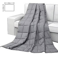 Ковдри обважнені 6 кг 200х150 см (Польща), обважнена важка ковдра, важка ковдра дитяча, Літня обважнена ковдра, EZA