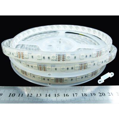 RGB світлодіодна лента 12вольт 14,4Вт 5050-60-IP67-RGB-12-12 RN3260AQ RGB Rishang Рішанг 8448о