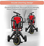 Беговел Tri-cycle 4in1 PA66 grey, фото 9