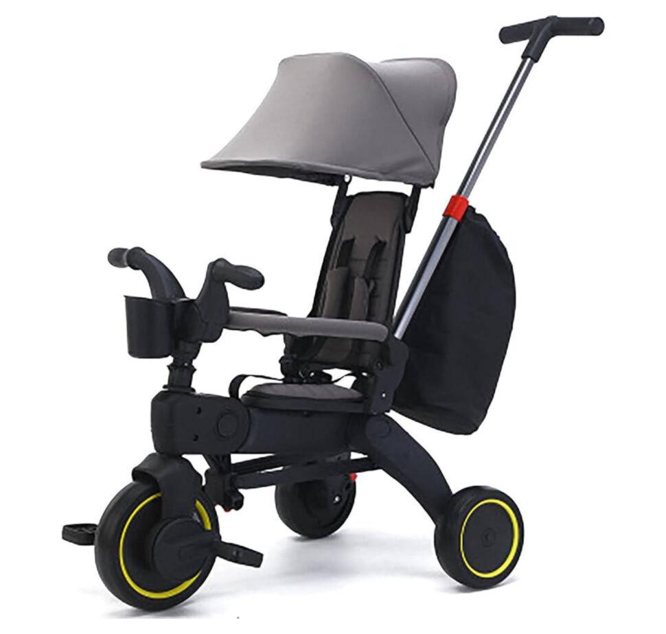 Беговел Tri-cycle 4in1 PA66 grey, фото 1