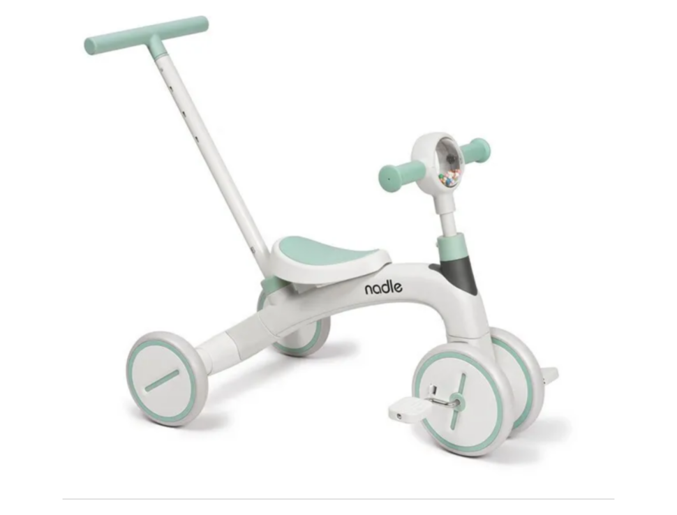 Біговел-трансформер A5  Бирюзовый, фото 1