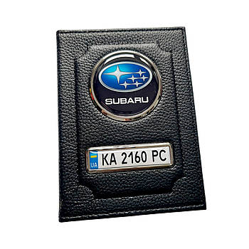 Обкладинка для автодокументів Subaru