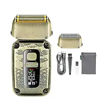 Шейвер электробритва мужская VGR V-337 беспроводная бритва аккумуляторная триммер для бороды электрическая