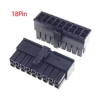 Корпус конектора Mini-Fit 18-pin (Male) на кабель