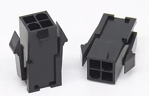 Корпус конектора Mini-Fit 4-pin (Female) CPU на кабель