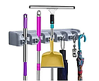Тримач органайзер для швабри та щіток багатофункціональний Broom holder, фото 2