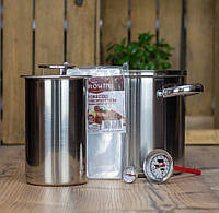 Шинковарка Browin PK-313016 1,5 кг шинківниця з каструлею, термометрами, пакетами з нержавіючої сталі для домашньої кухні