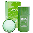 Маска стик для обличчя з глиною й екстрактом зеленого чаю/Глиняна маска від чорних цяток/Стик для звуження пор, фото 5