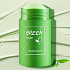 Маска стик для обличчя з глиною й екстрактом зеленого чаю/Глиняна маска від чорних цяток/Стик для звуження пор, фото 6