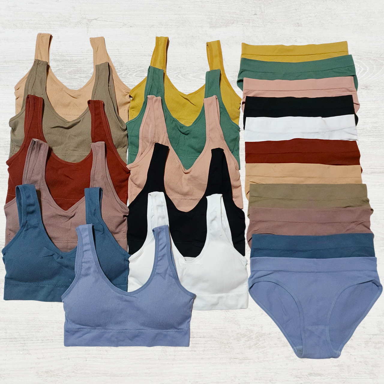 Комплект Топ та Трусики Мікс 11шт (669Т), фото 1