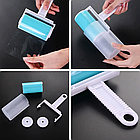 Багаторазовий липкий ролик для чищення одягу Lint Remover / Валик для видалення шерсті з чохлом, фото 5