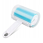 Багаторазовий липкий ролик для чищення одягу Lint Remover / Валик для видалення шерсті з чохлом, фото 7